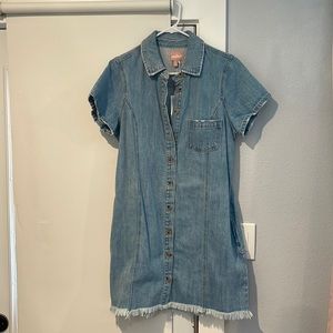 Show Me Your Mumu denim mini dress